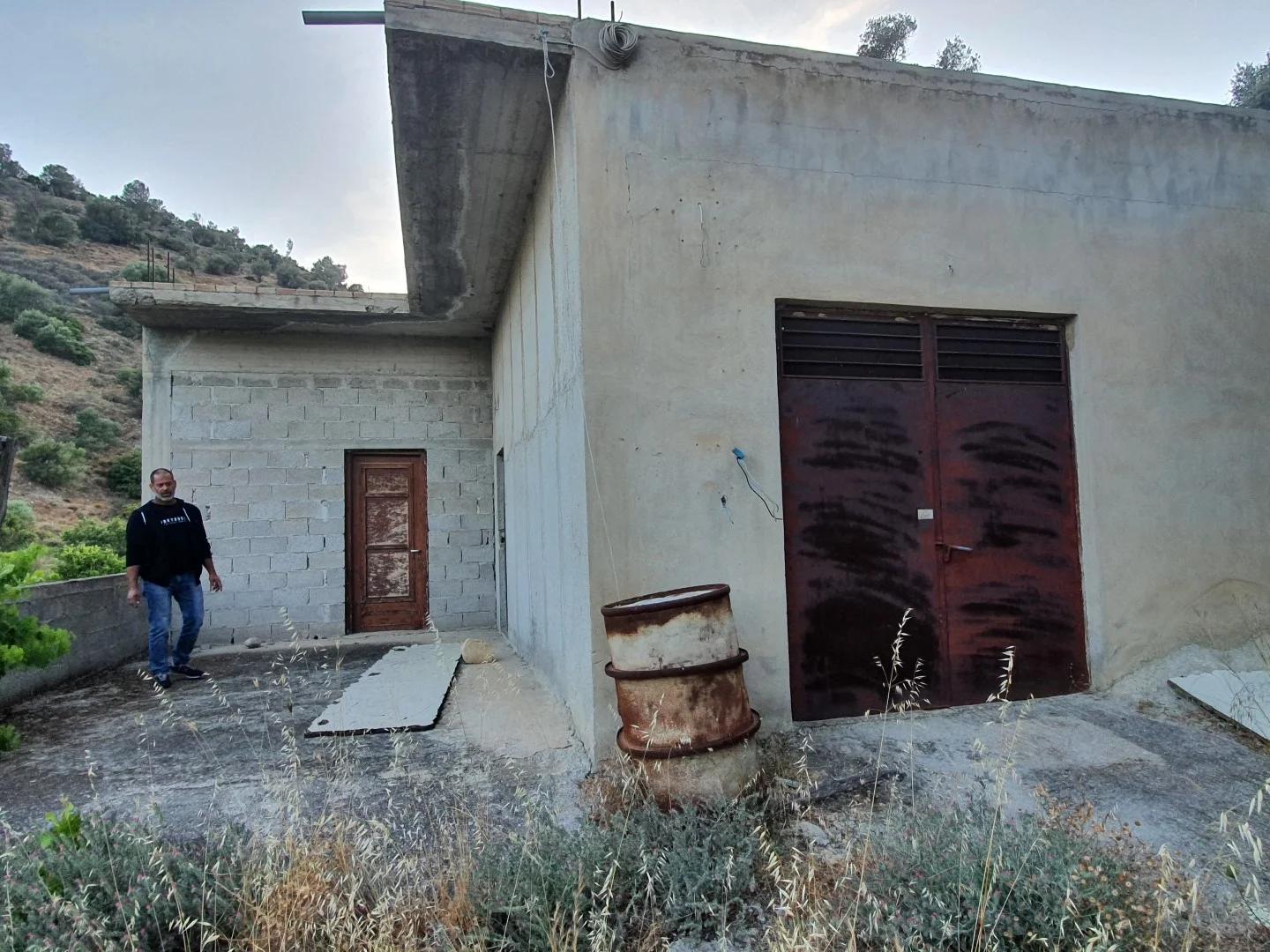 Land Plot with farm house in Agia Galini.