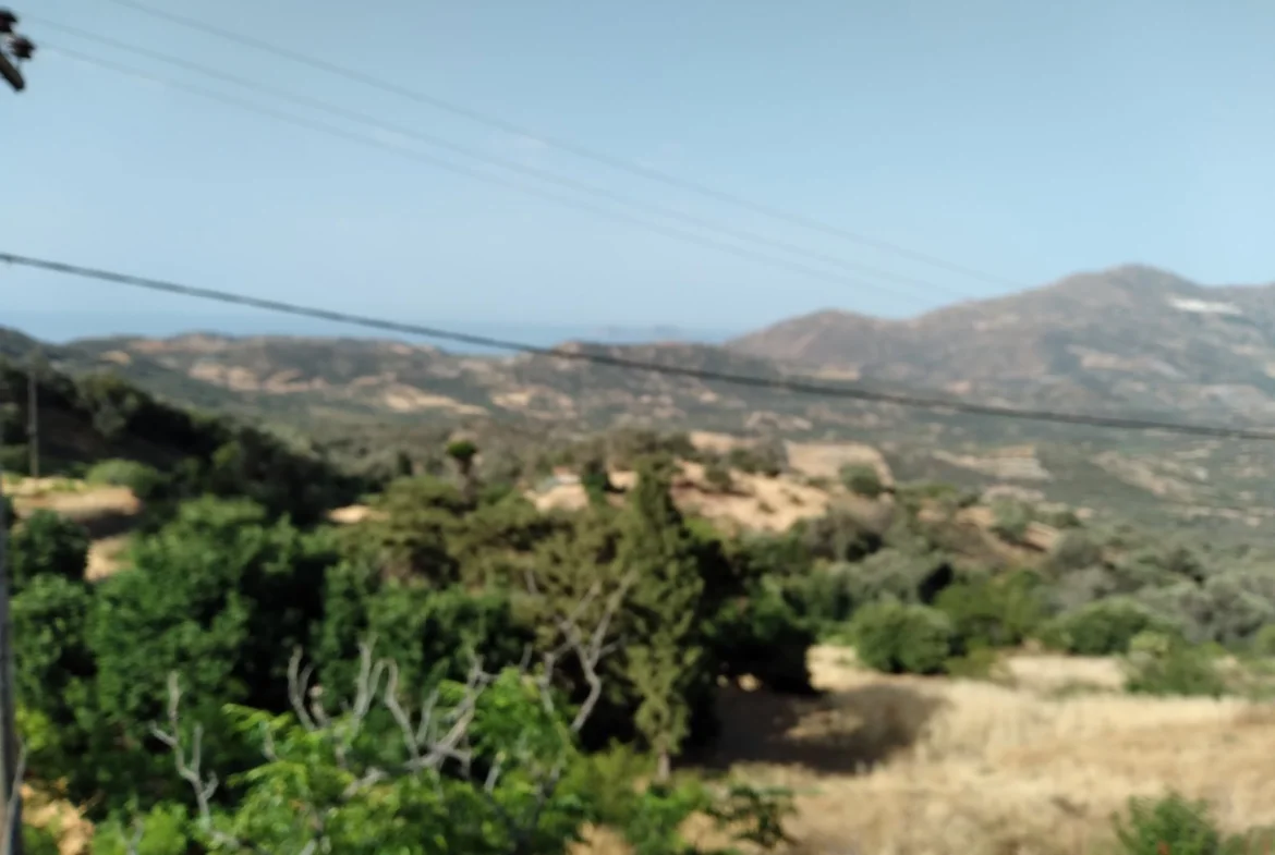 Plot with an old traditional house in Apodoulou.