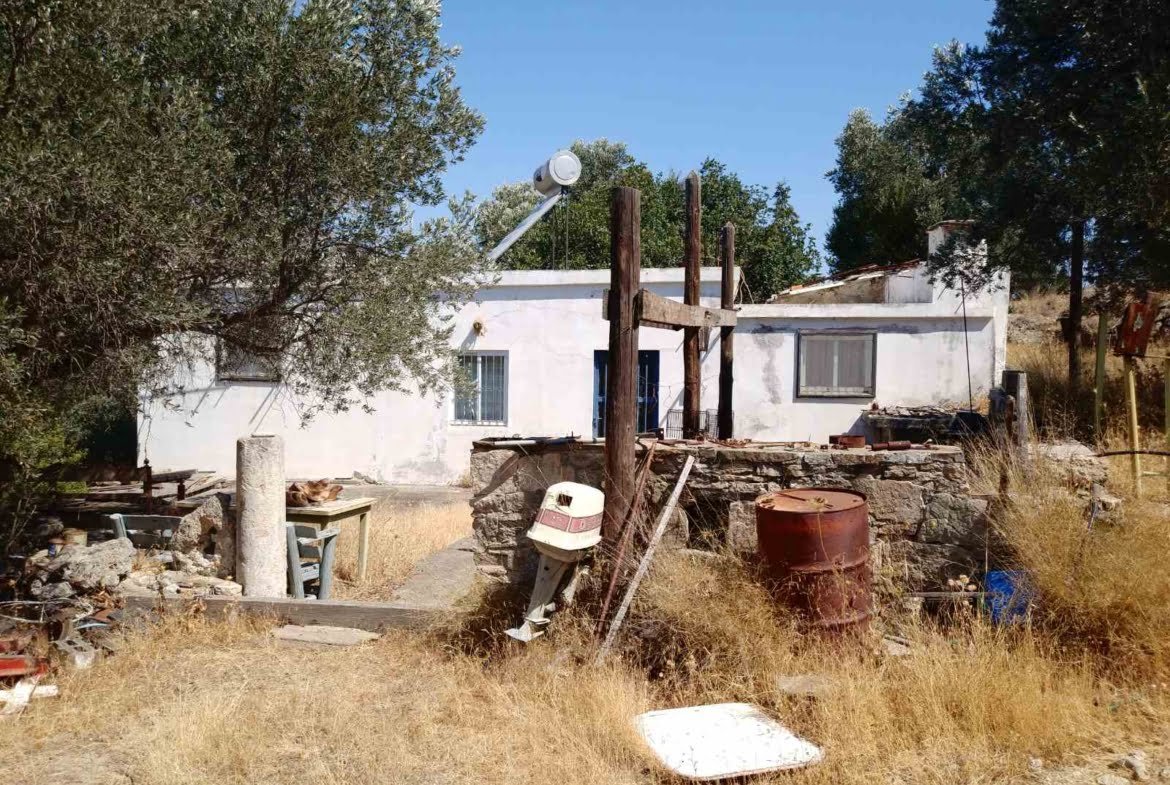 Large plot of 70.000 sq.m. with building in the area of Agia Galini