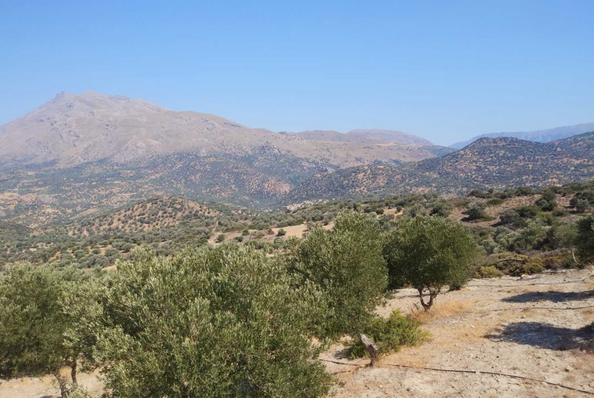 Large plot of 70.000 sq.m. with building in the area of Agia Galini