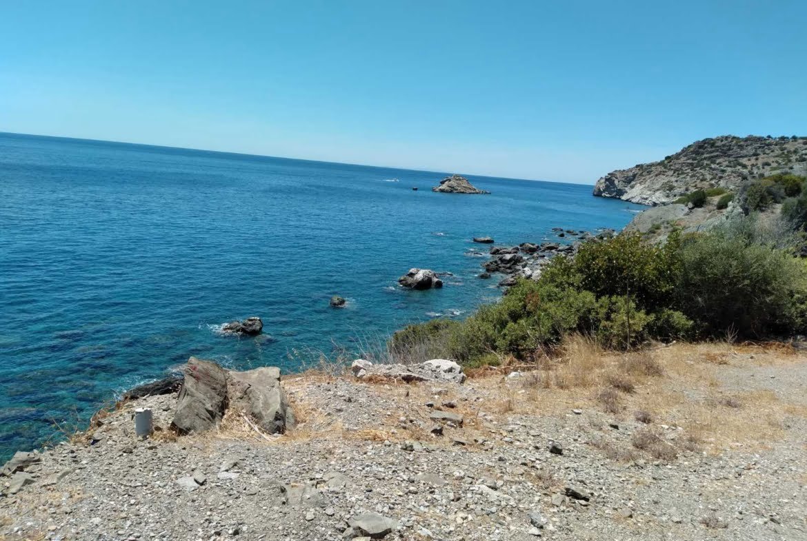 Field on the sea.