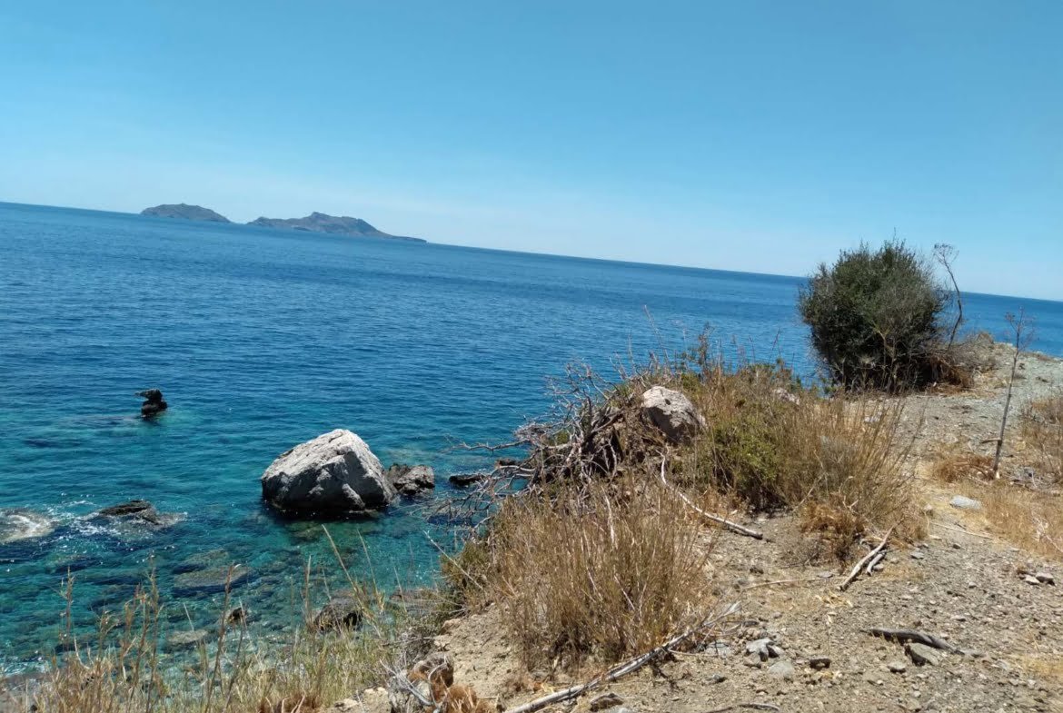 Field on the sea.