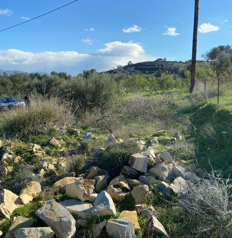 Plot of 1.000 sqm in Kamilari.