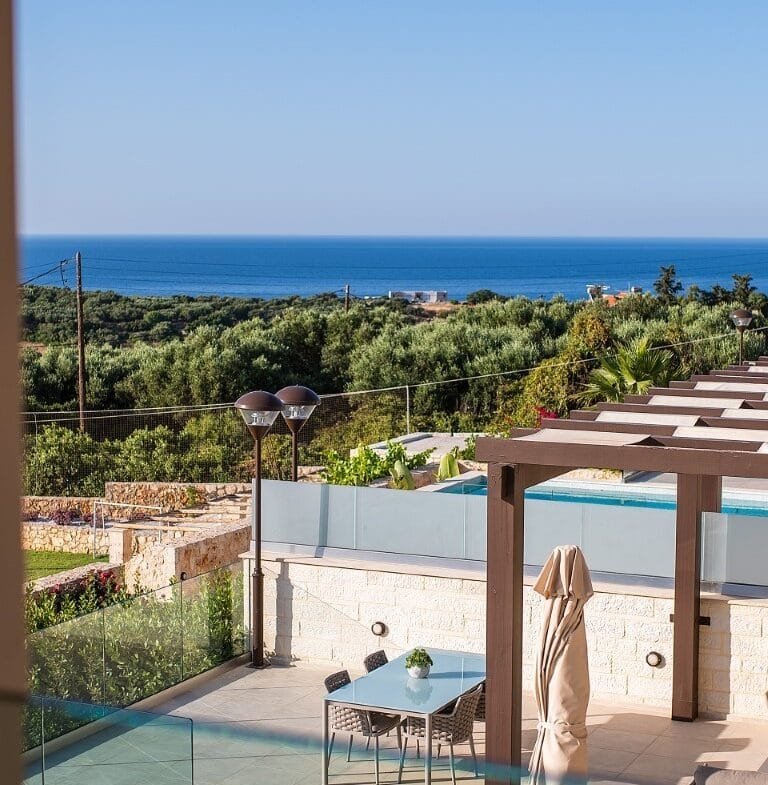 Delina stone villa in Plaka, Chania.