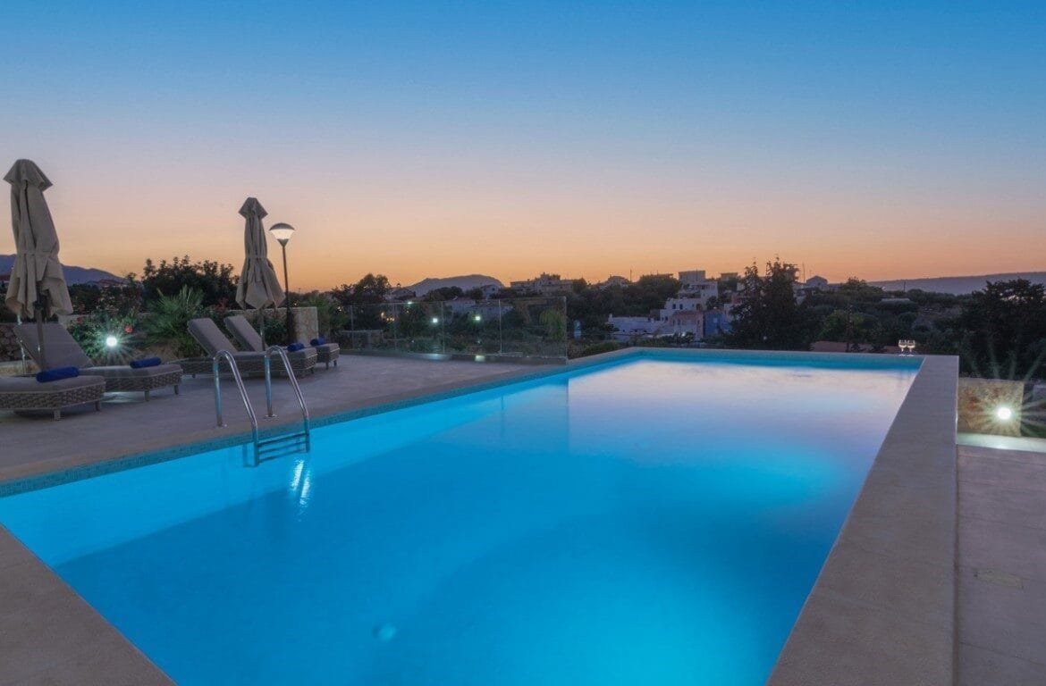 Delina stone villa in Plaka, Chania.