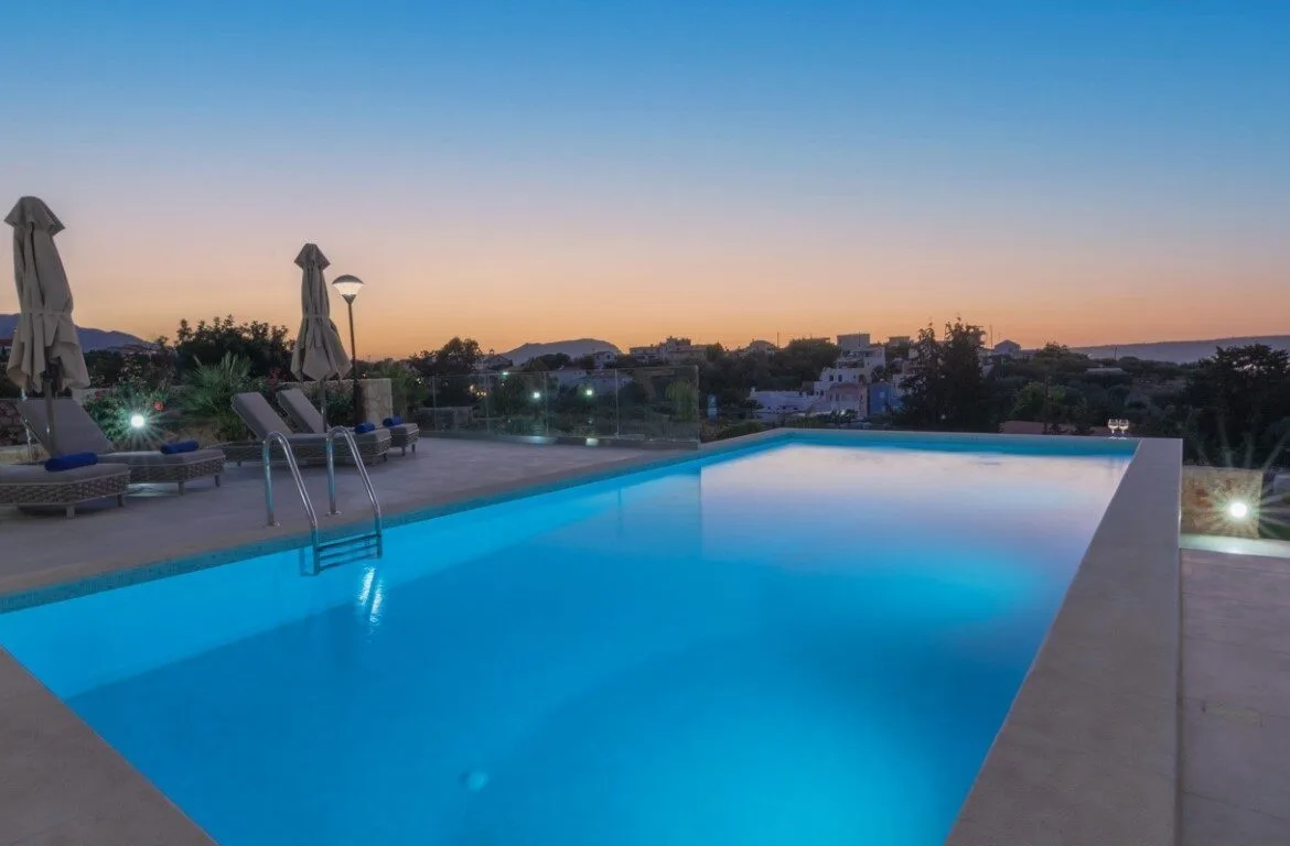 Delina stone villa in Plaka, Chania.