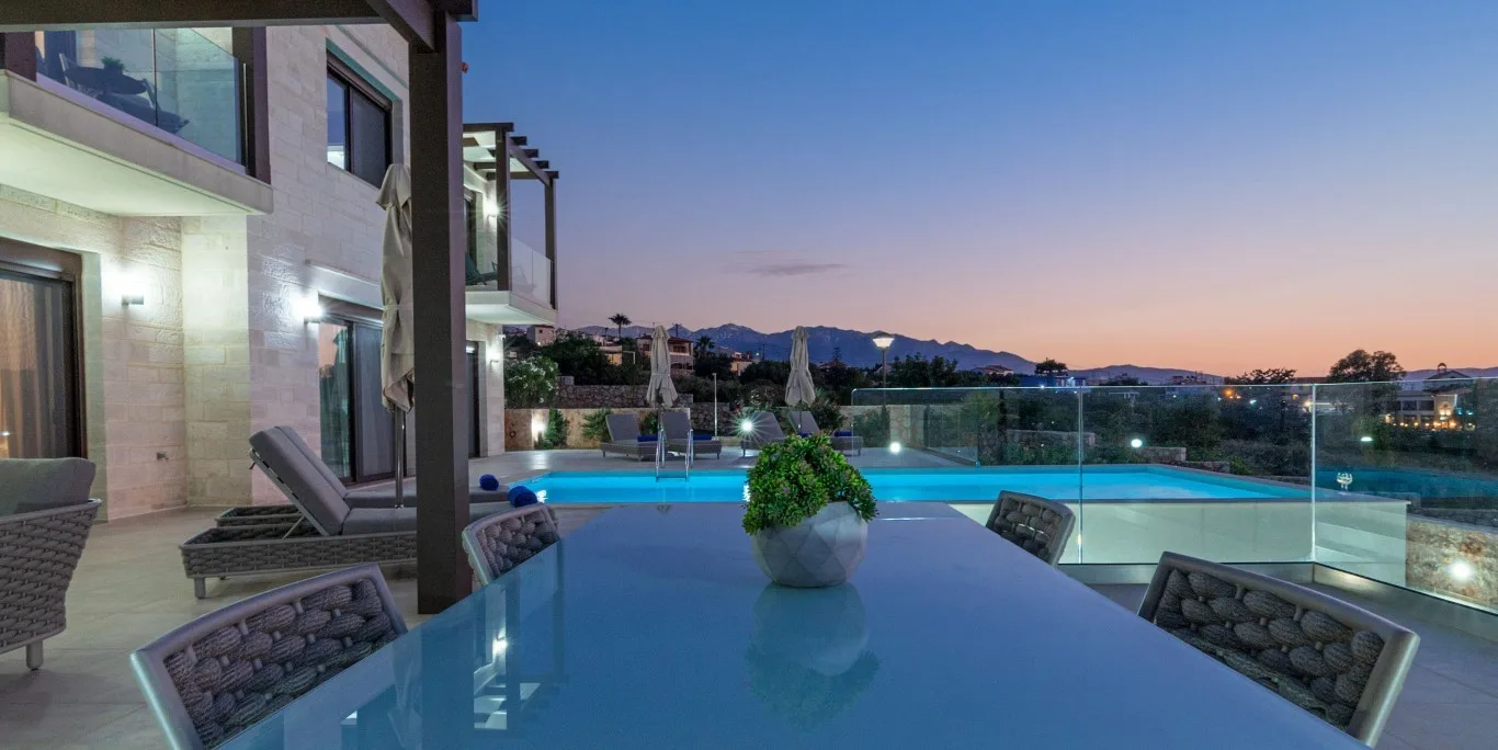Delina stone villa in Plaka, Chania.