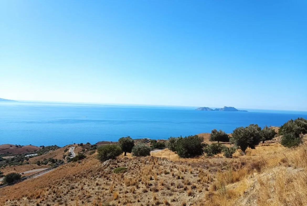 Plot of 4.161,83 sq.m. on the way to Agios Georgios beach.