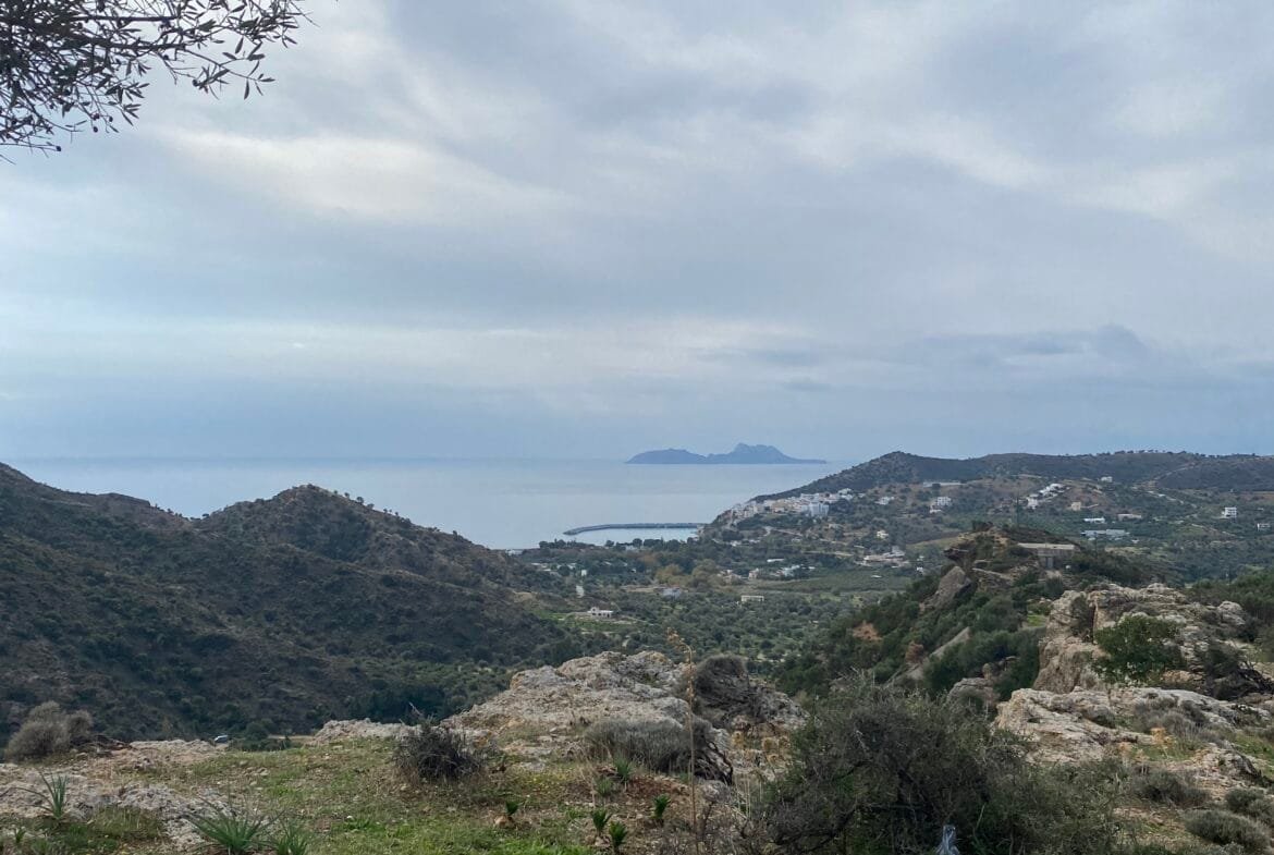 Large plot of land outside the settlement of Agia Galini.