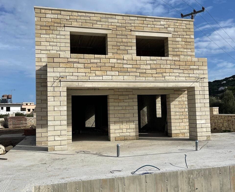Project of Stone villa Ammos in Almyrida,  Chania.