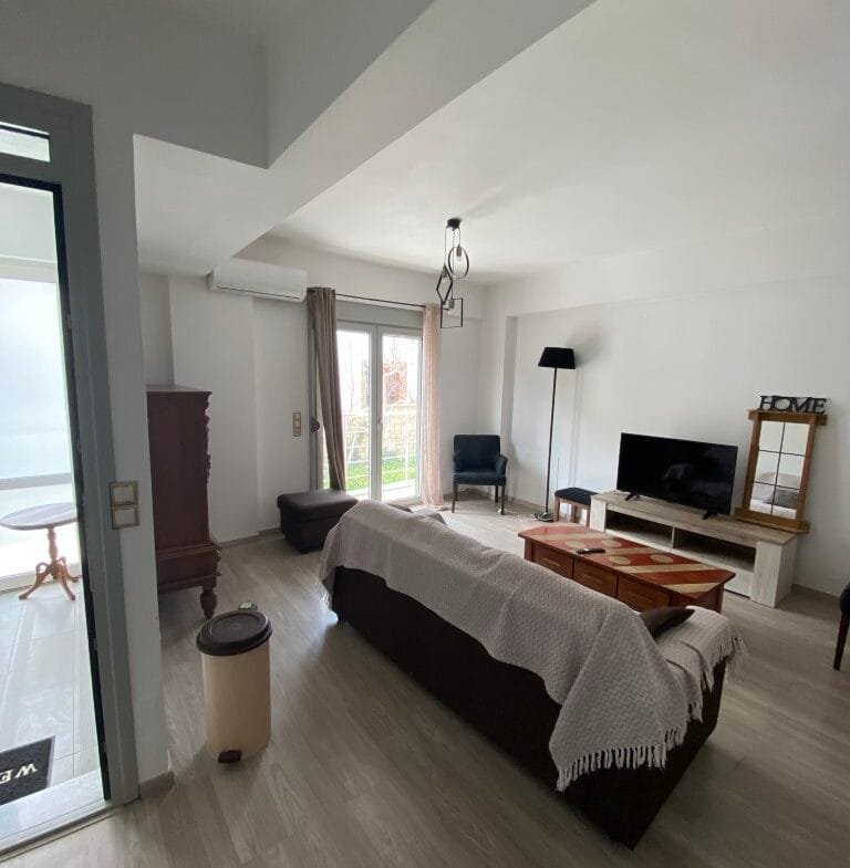 Newly built cozy two-bedroom apartment for rent.