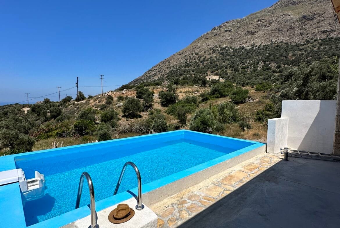Newly built house in Triopetra.