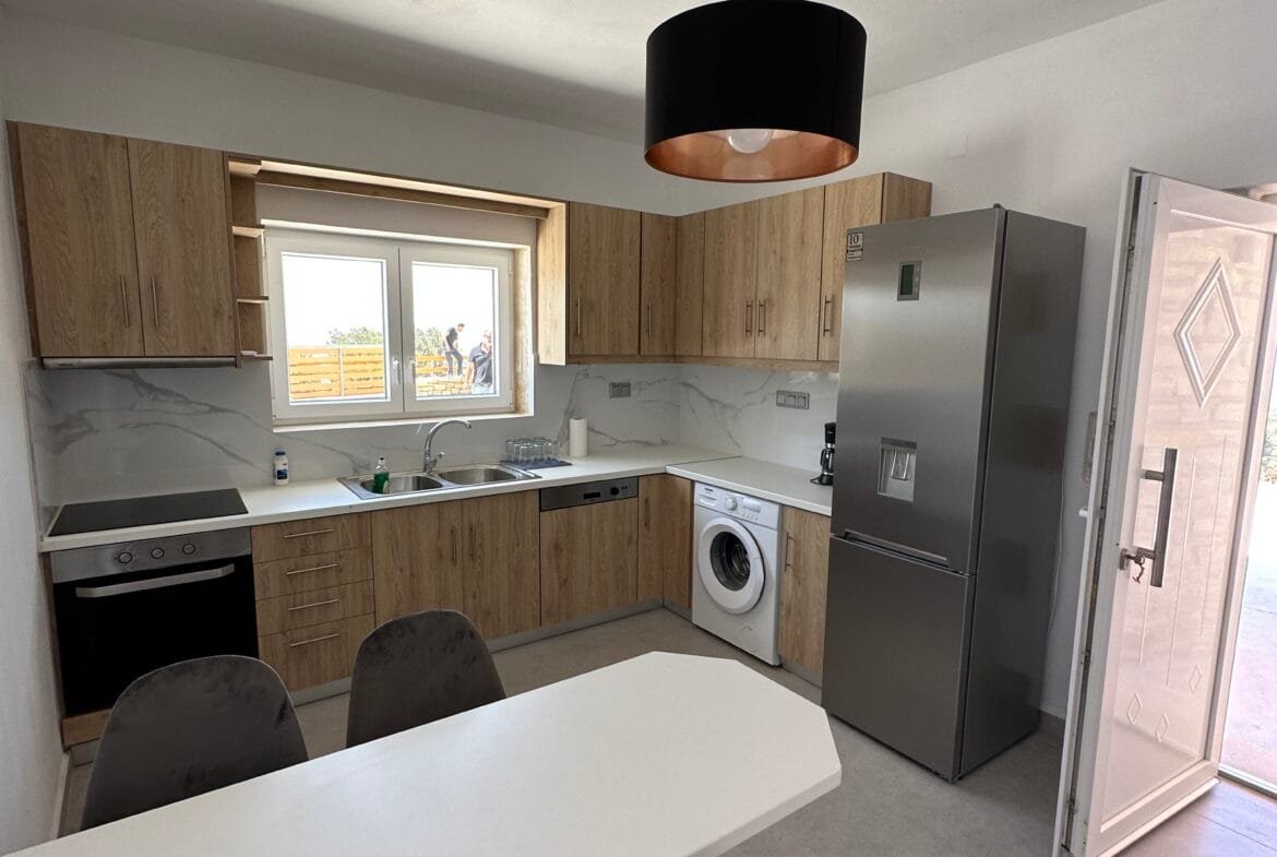 Newly built house in Triopetra.