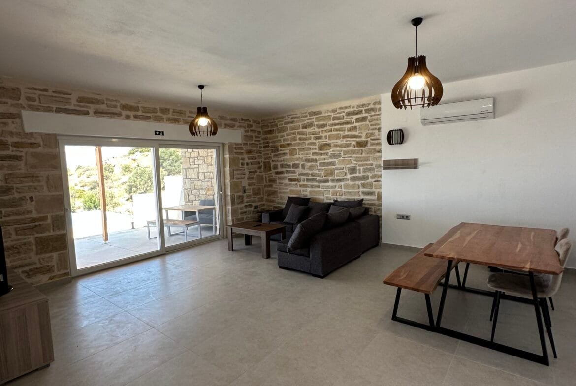 Newly built house in Triopetra.