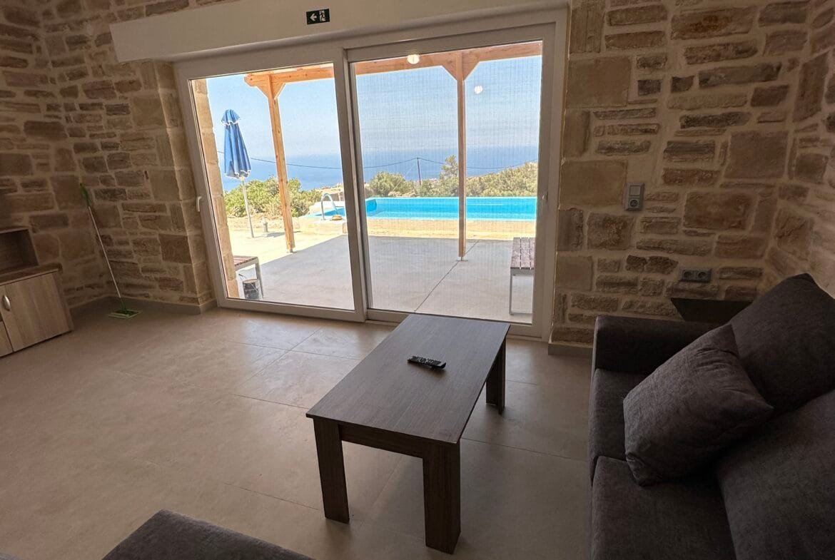 Newly built house in Triopetra.
