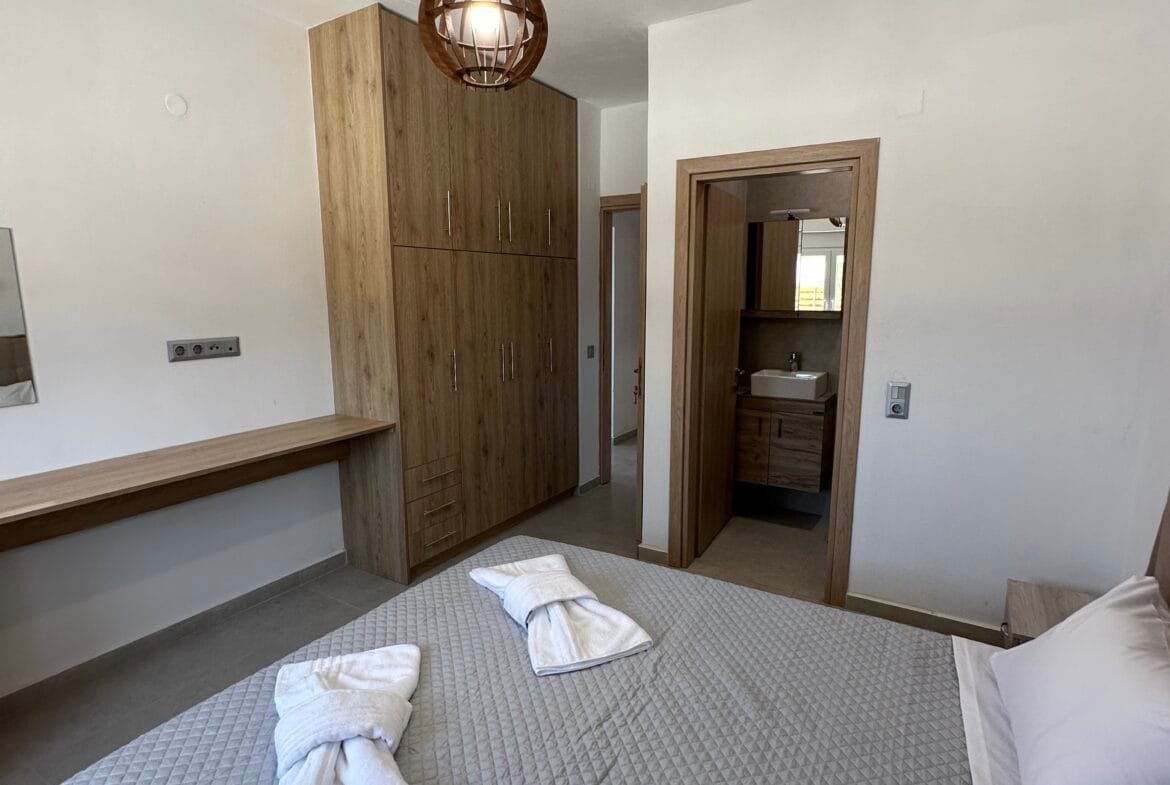 Newly built house in Triopetra.