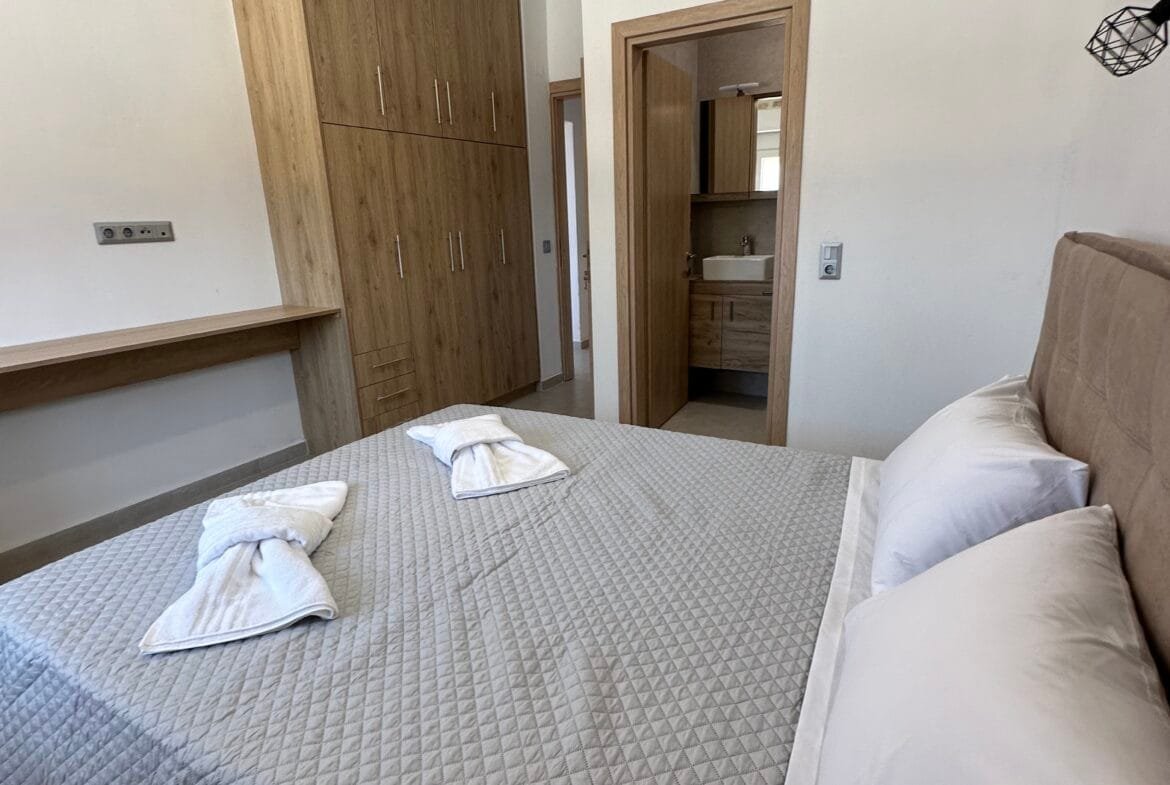 Newly built house in Triopetra.