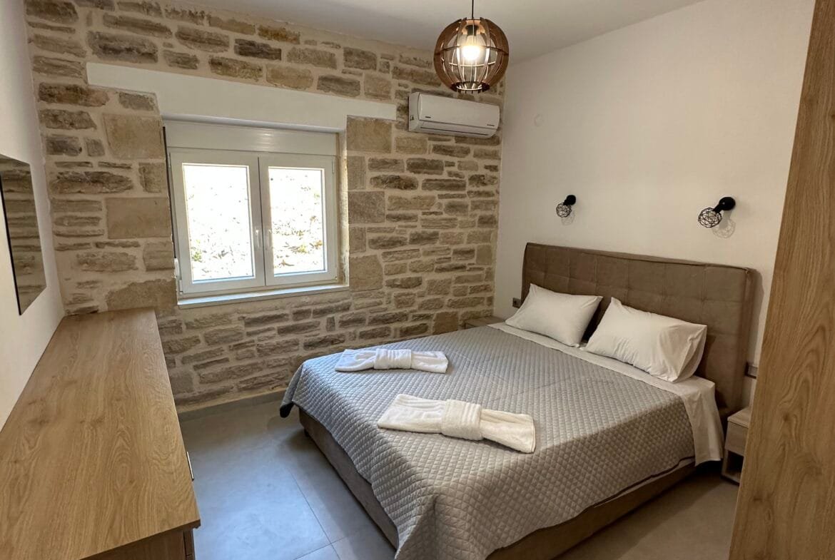 Newly built house in Triopetra.