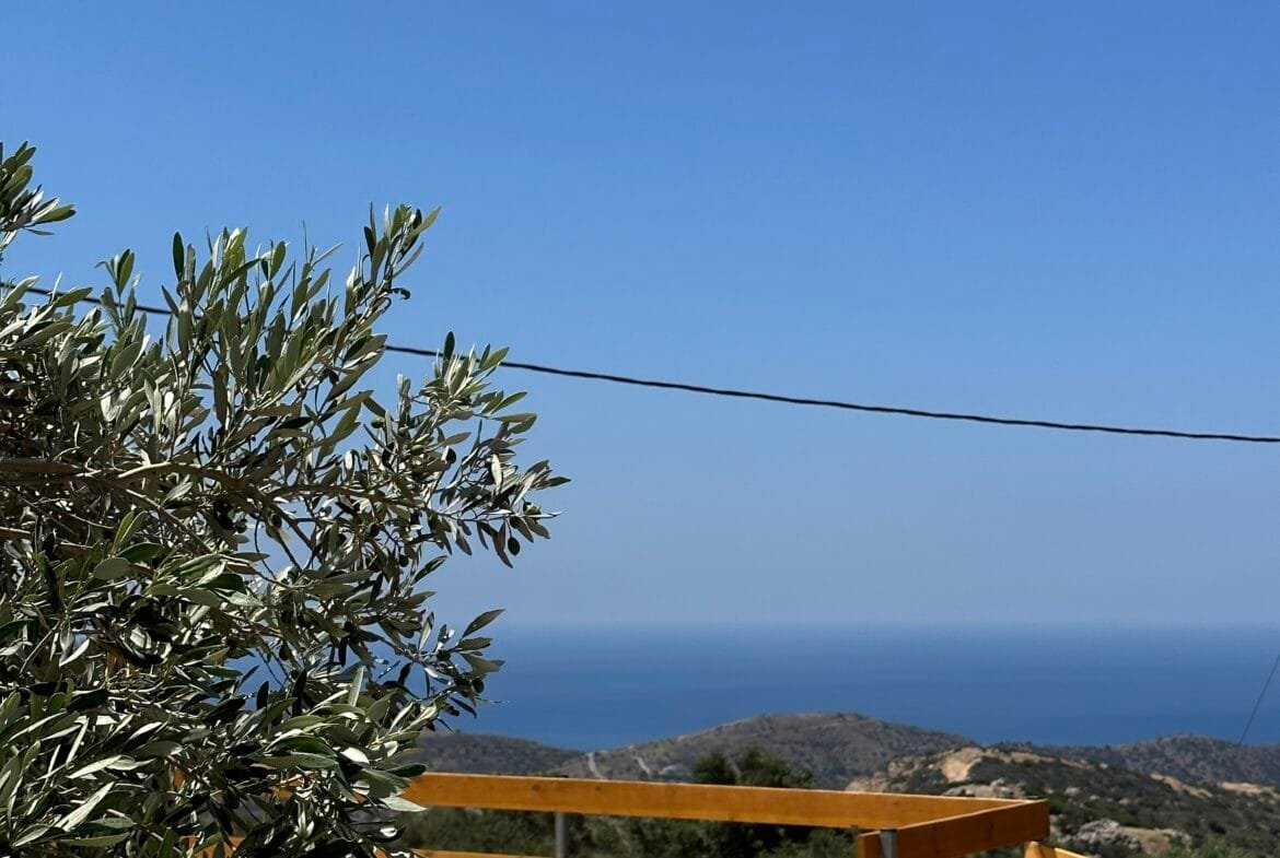 Newly built house in Triopetra.