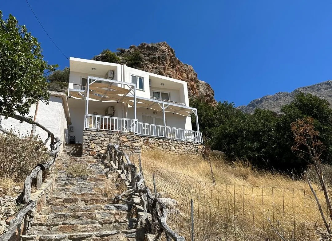 Two storey house in Triopetra.