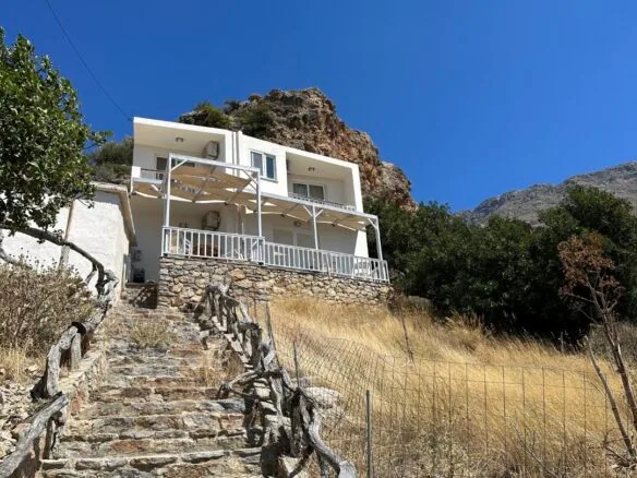 Two storey house in Triopetra.