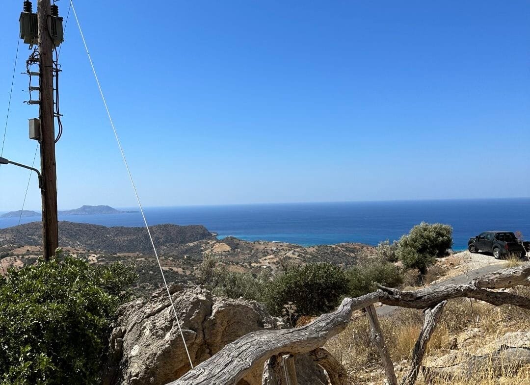 Two storey house in Triopetra.