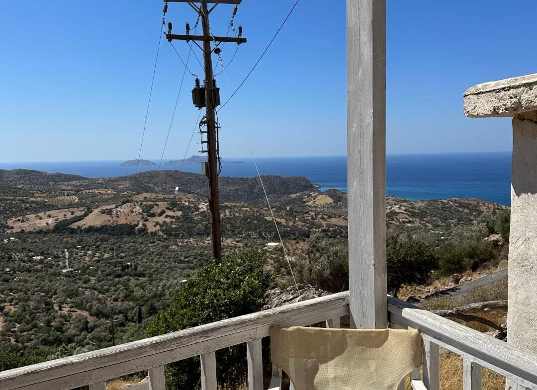 Two storey house in Triopetra.