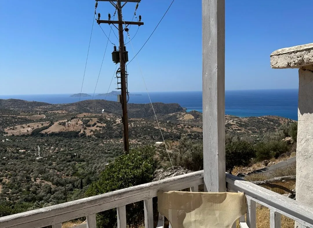 Two storey house in Triopetra.