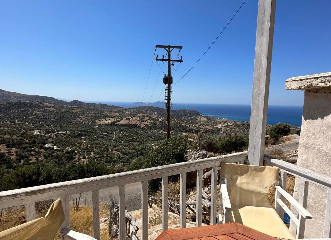 Two storey house in Triopetra.