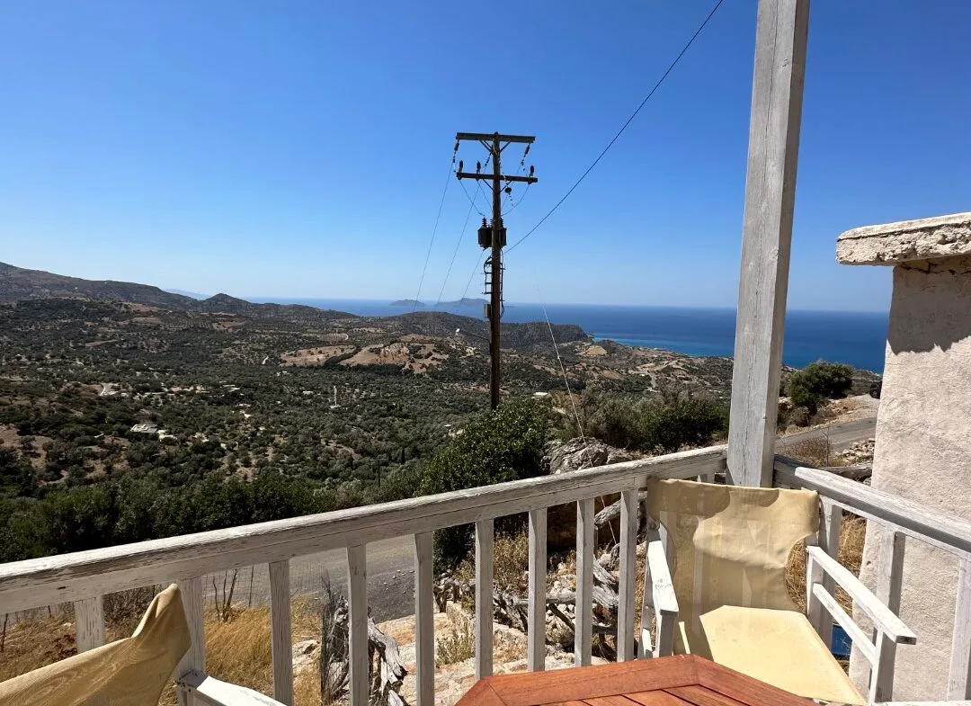Two storey house in Triopetra.