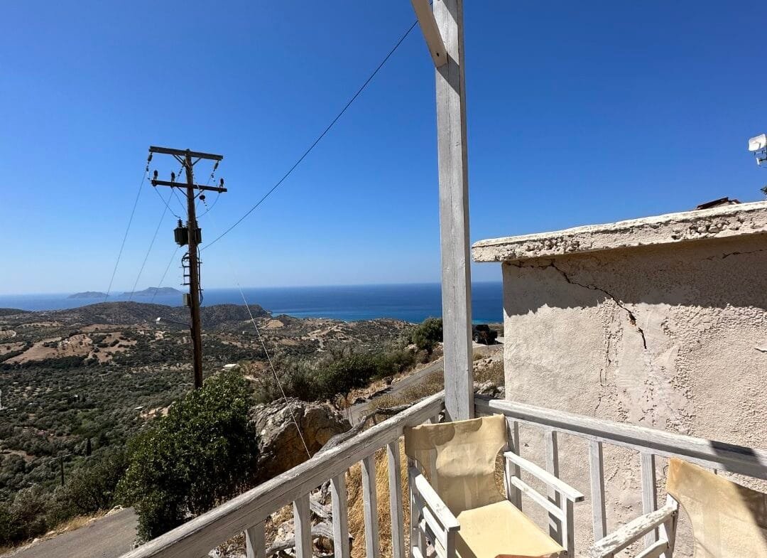 Two storey house in Triopetra.