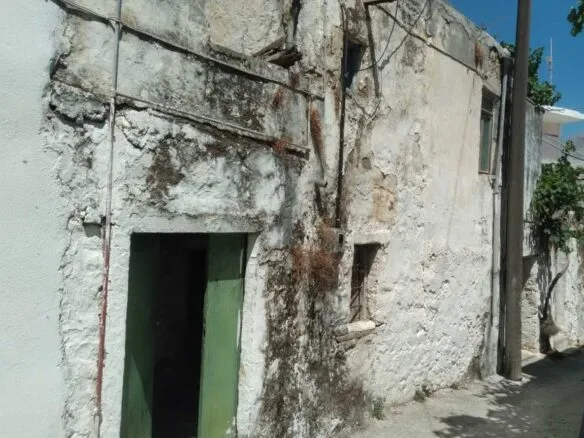 Old two story building in Melampes.