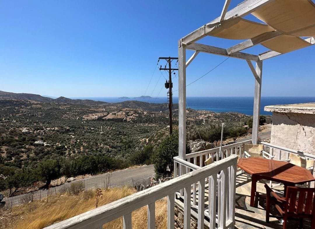 Two storey house in Triopetra.