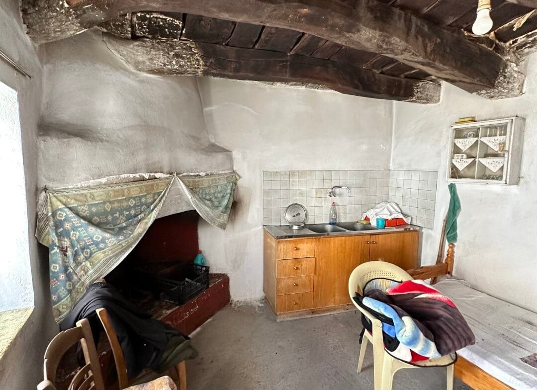 Two-storey house in the village of Vatos.