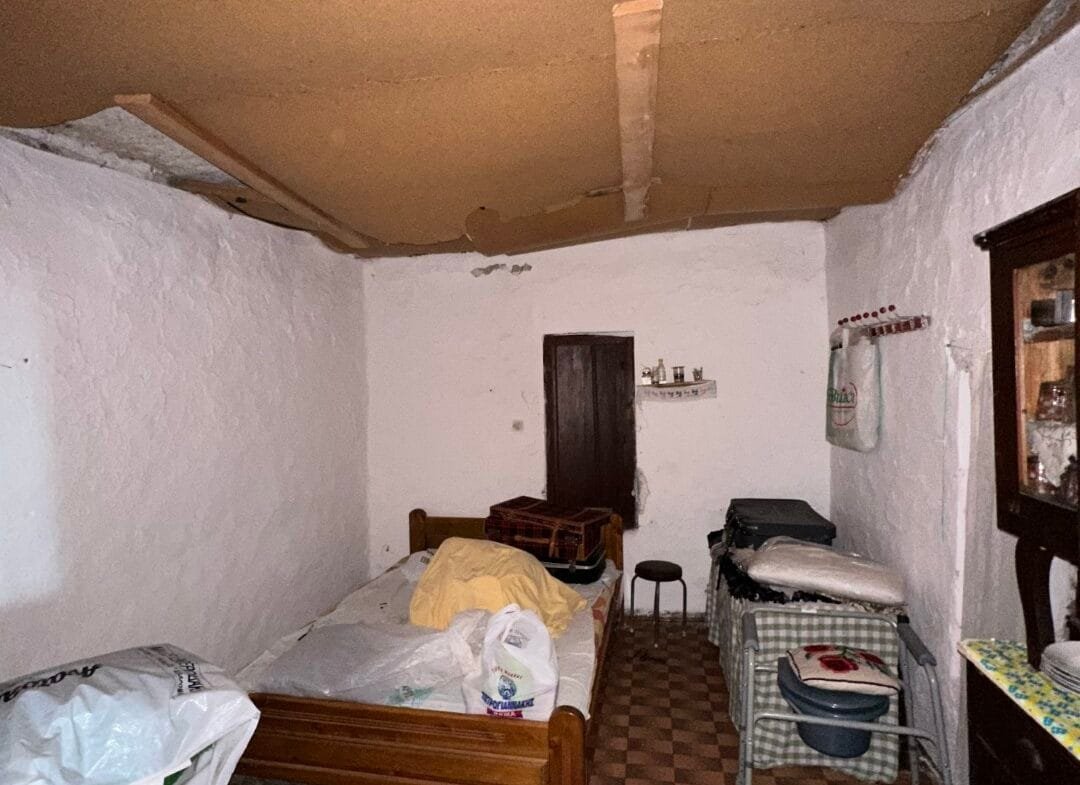 Two-storey house in the village of Vatos.