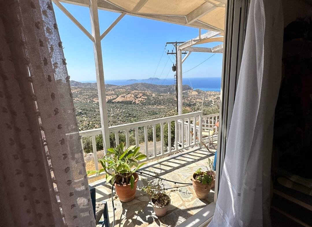 Two storey house in Triopetra.