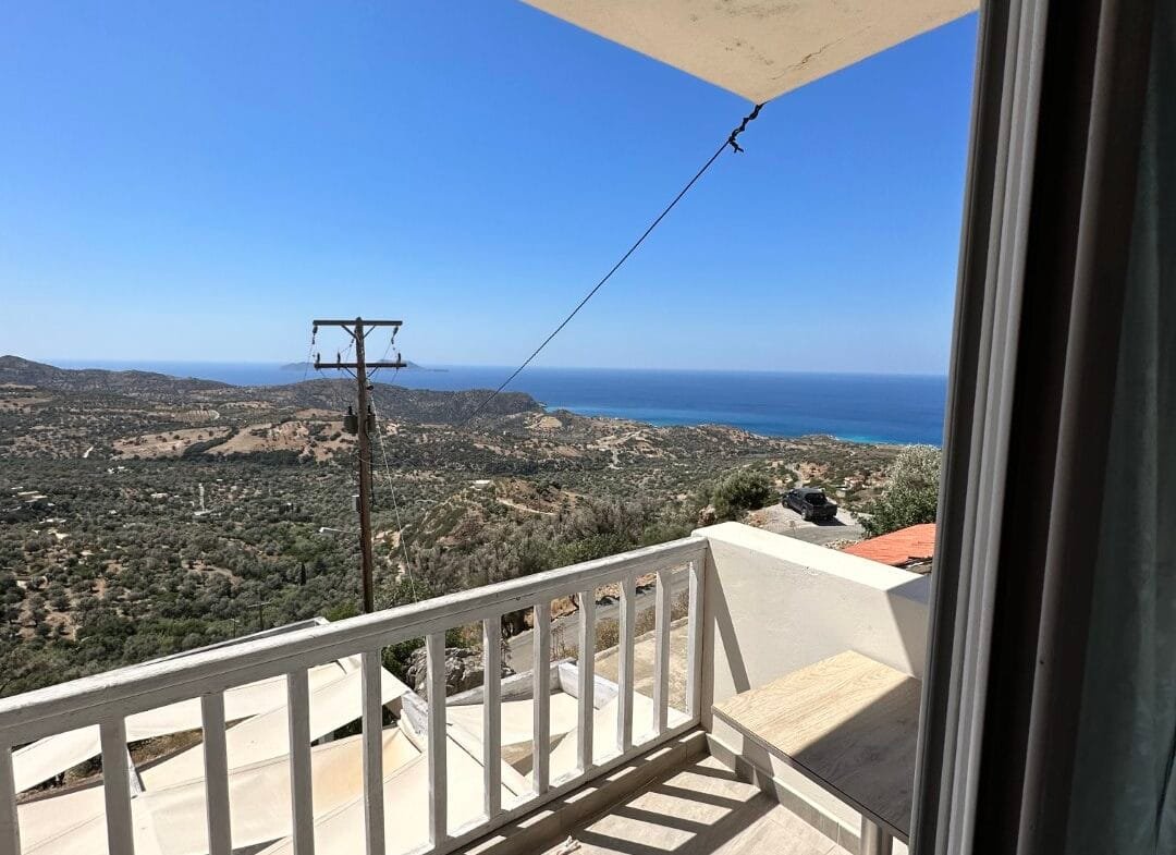 Two storey house in Triopetra.