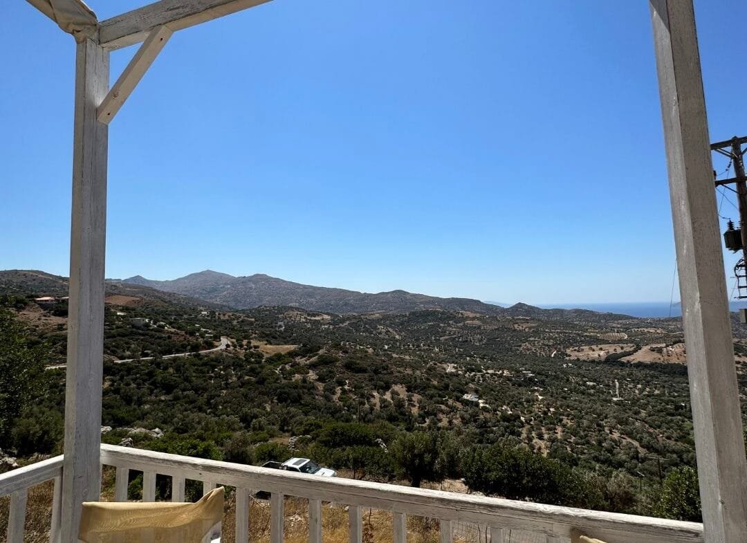 Two storey house in Triopetra.