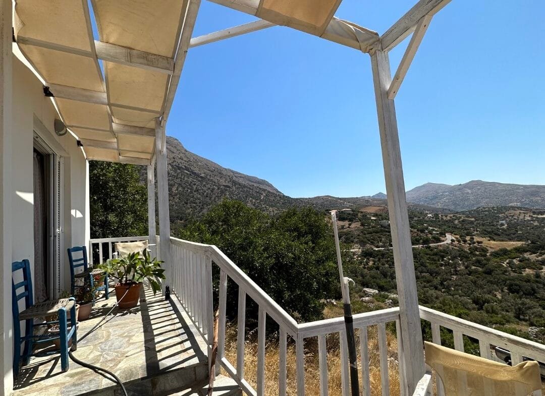 Two storey house in Triopetra.