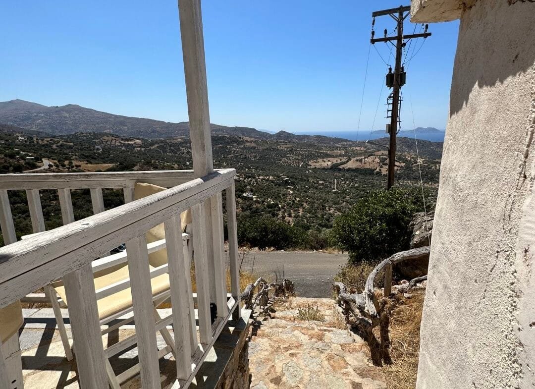 Two storey house in Triopetra.
