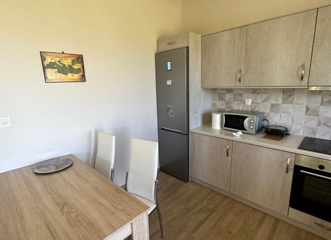 A two-bedroom house for rent in Triopetra.