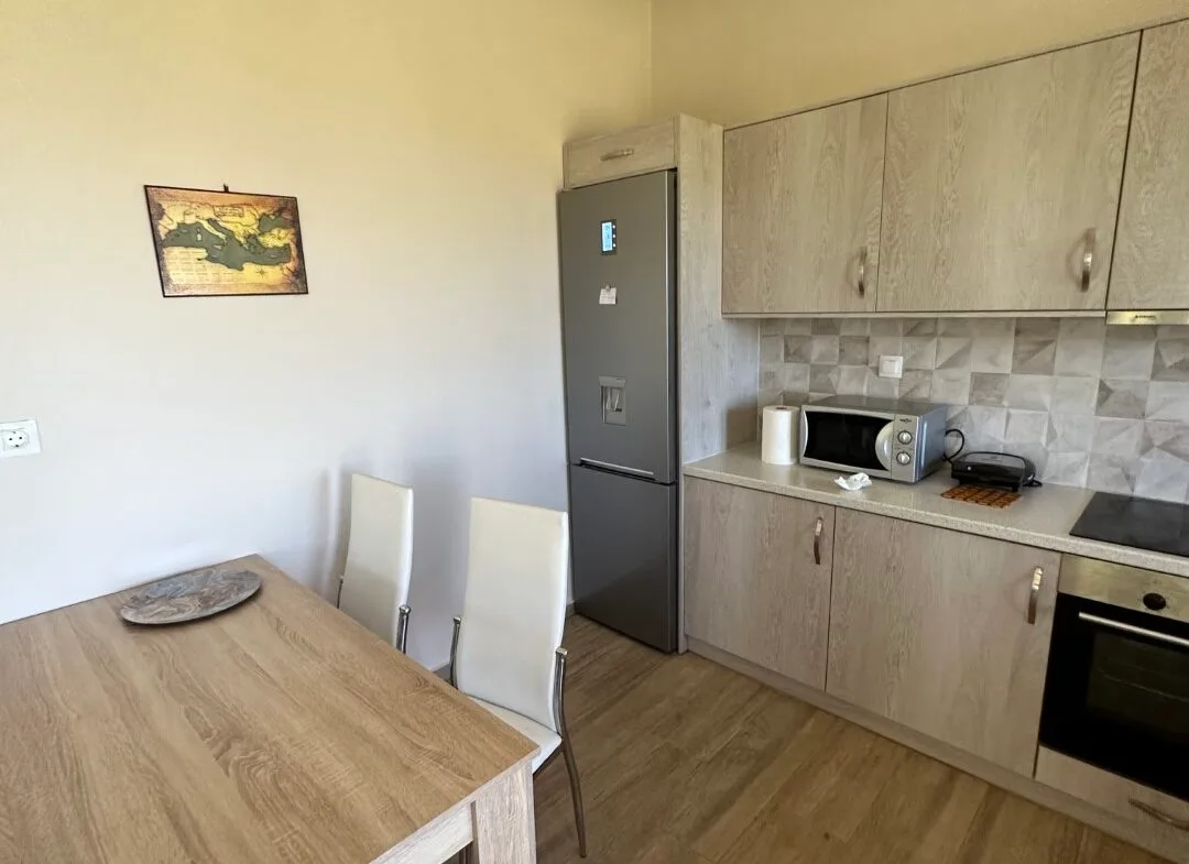 A two-bedroom house for rent in Triopetra.