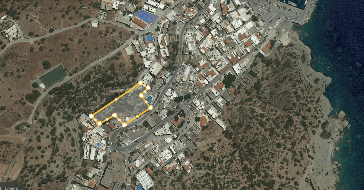 3.611 square meter plot located in Agia Galini.