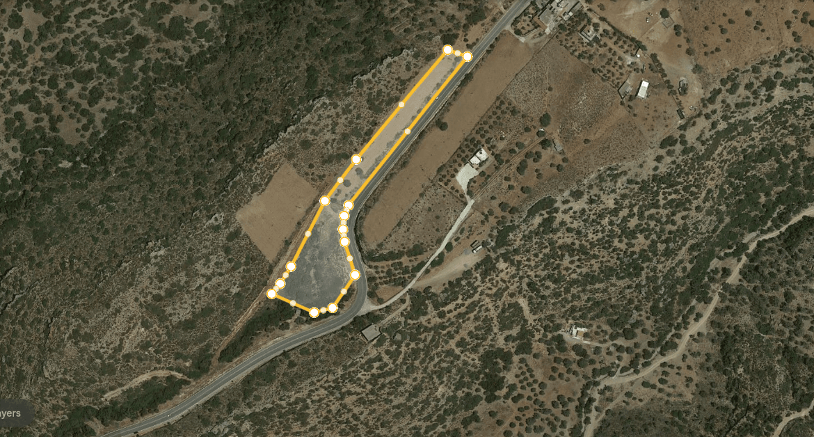 Plot of 7.145 sqm in Agia Galini.