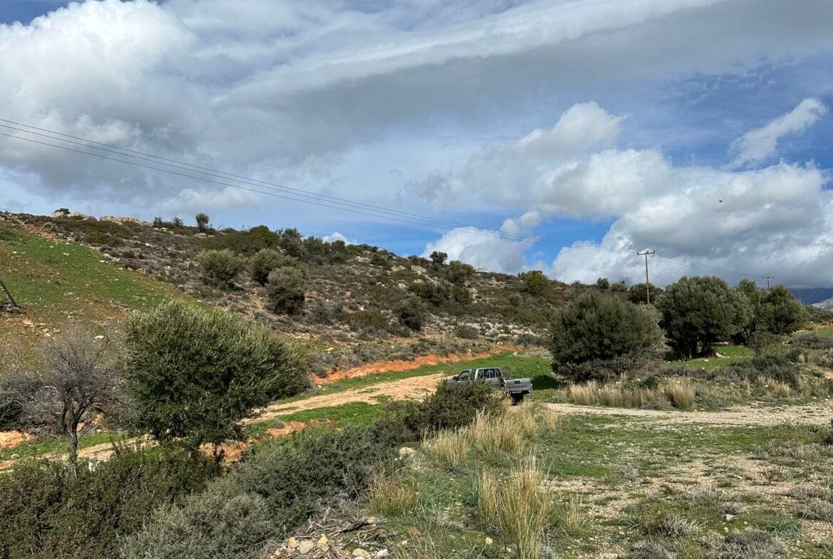 Plot of 7.145 sqm in Agia Galini.