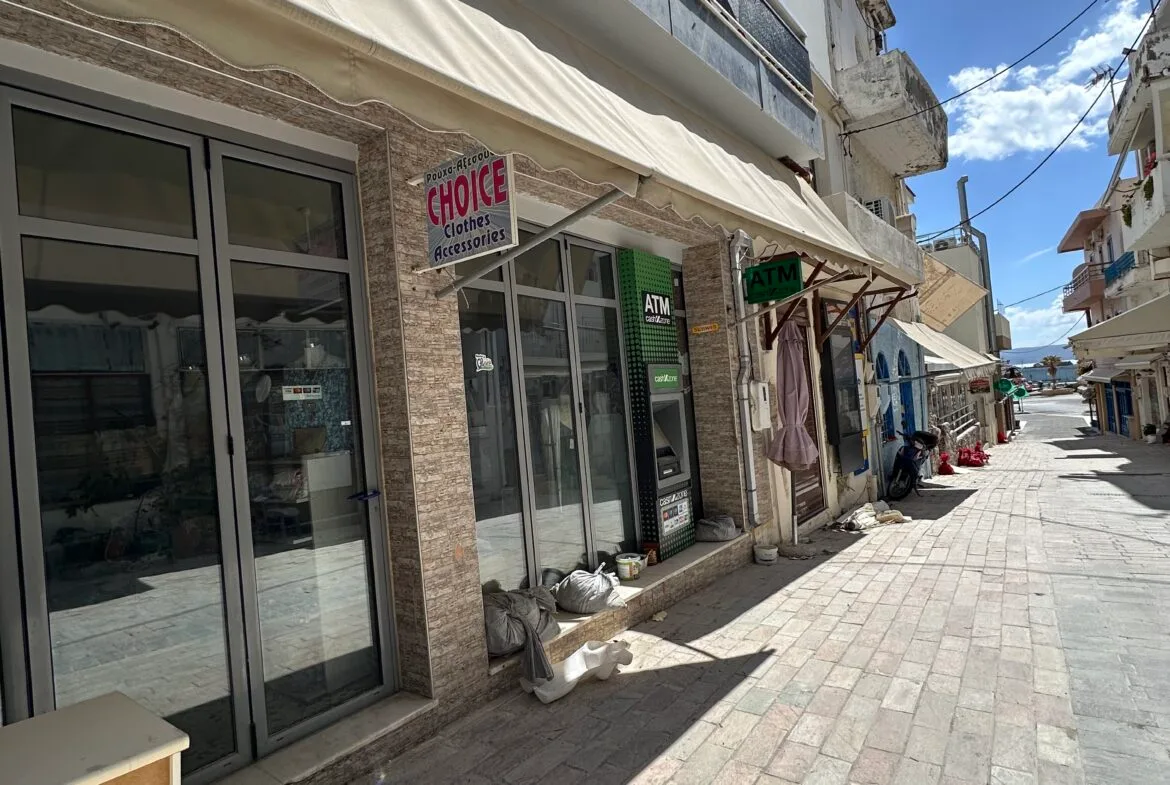 Commercial space for sale in Agia Galini.