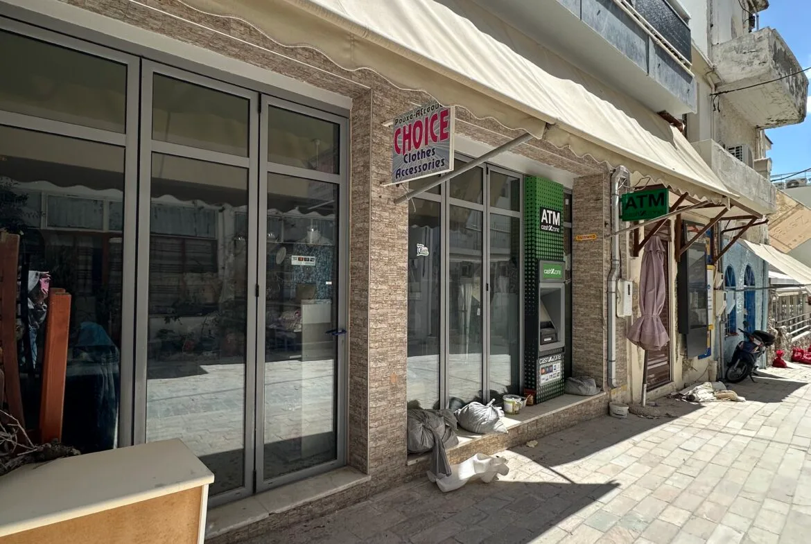 Commercial space for sale in Agia Galini.